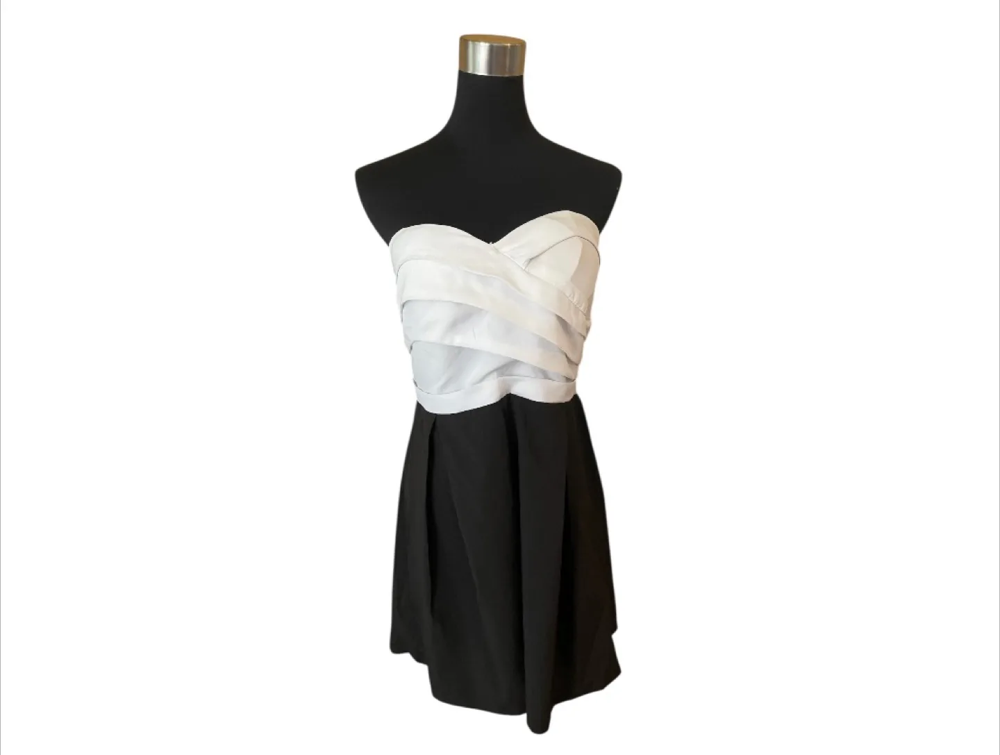 Vintage Early 2000s Y2K Strapless Babydoll Rompe thumbnail