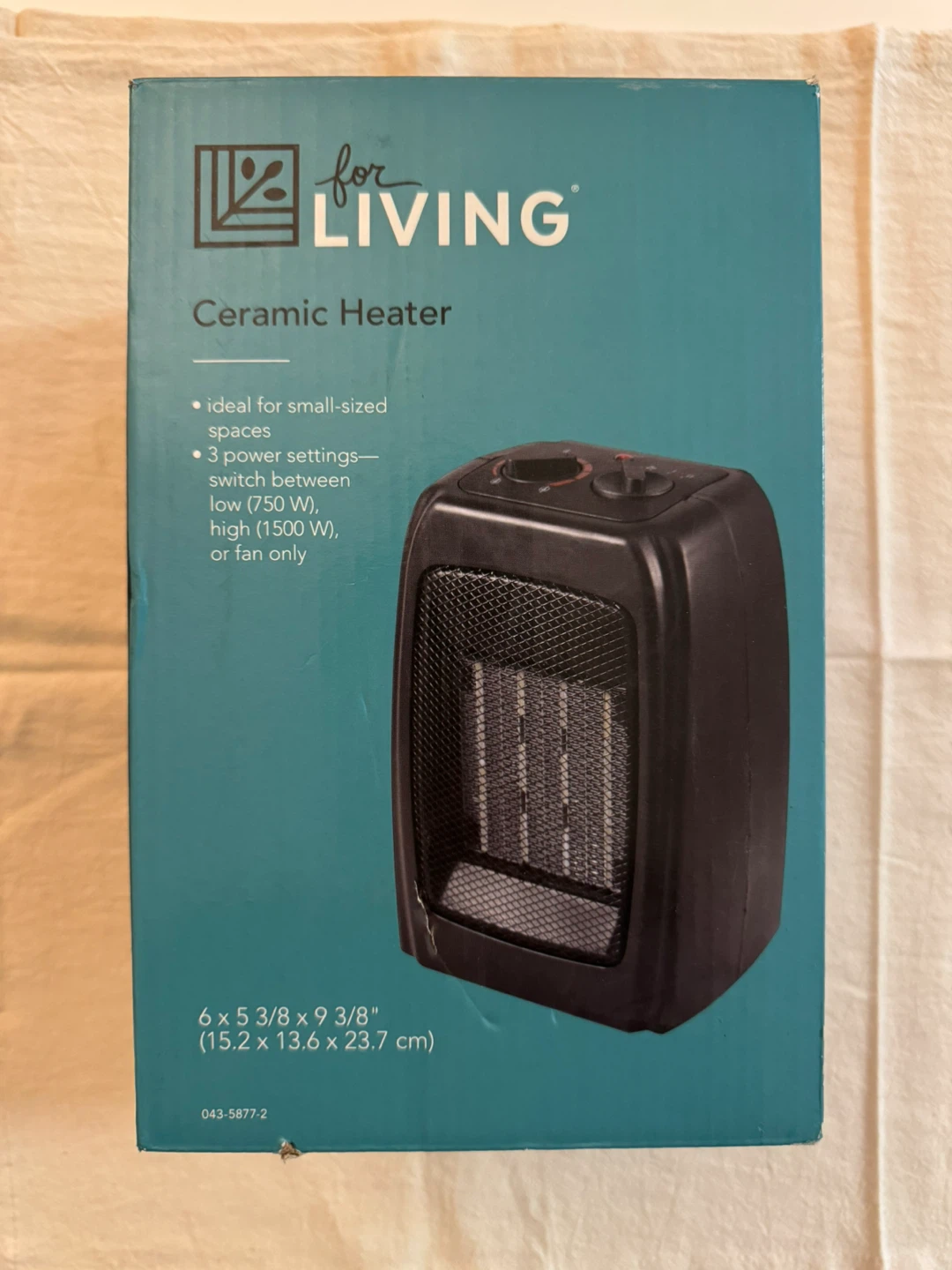 For Living Ceramic Heater - Small Space Heater - photo 2