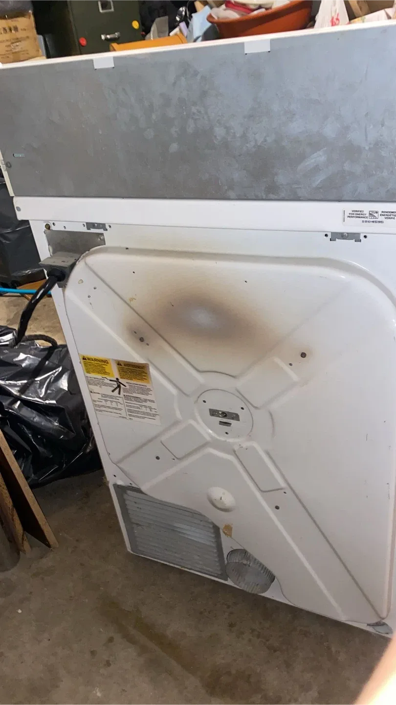 White Westinghouse Dryer image indicator(4)