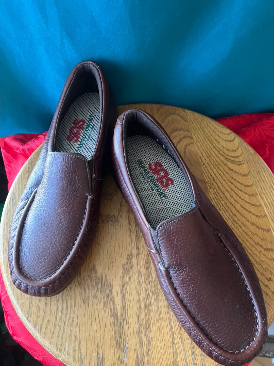 SAS Tripad Comfort Loafers - Size 8W, Brown