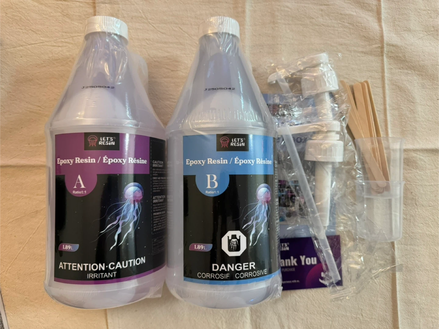 Let's Resin Epoxy Resin Kit