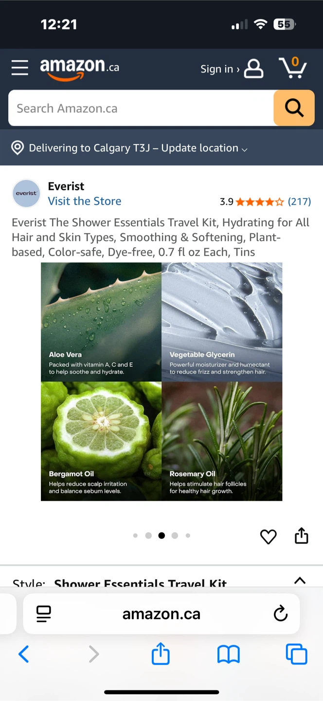 Everist Shower Essentials Travel Kit - photo 5