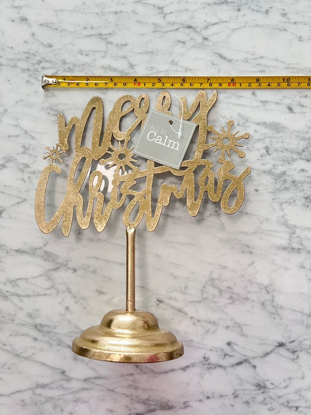 All is Calm Merry Christmas Tabletop Decor image indicator(2)