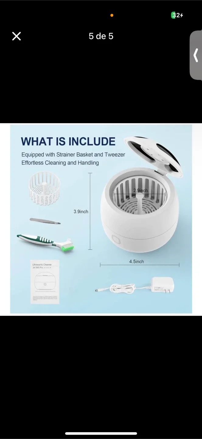 Máquina ultrasónica para retenedores image indicator(3)