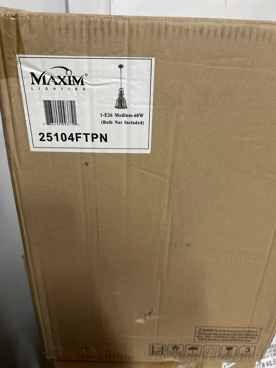 Maxim Lighting Pendant - New in Box!