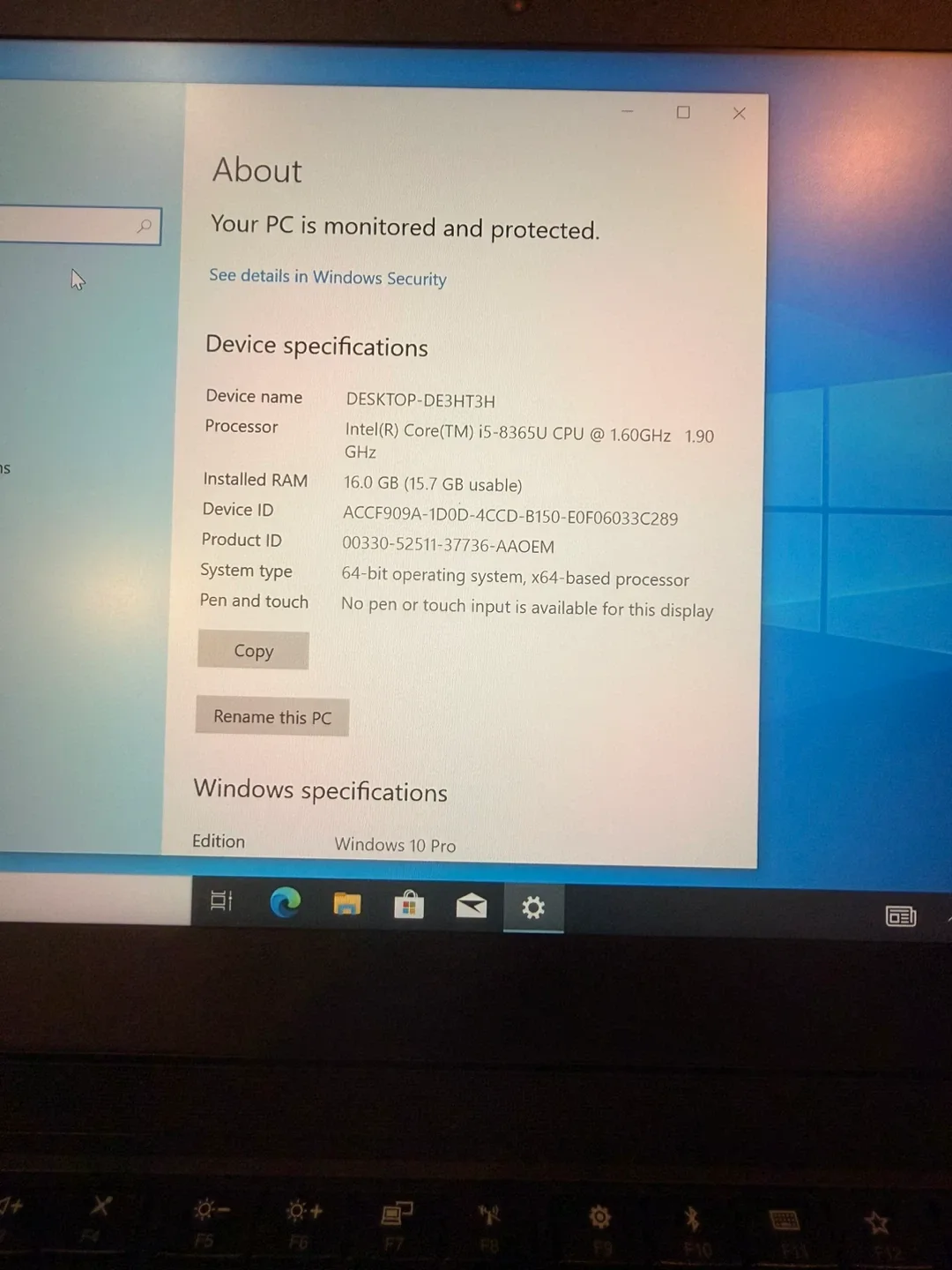 Lenovo ThinkPad T490 Laptop image indicator(7)