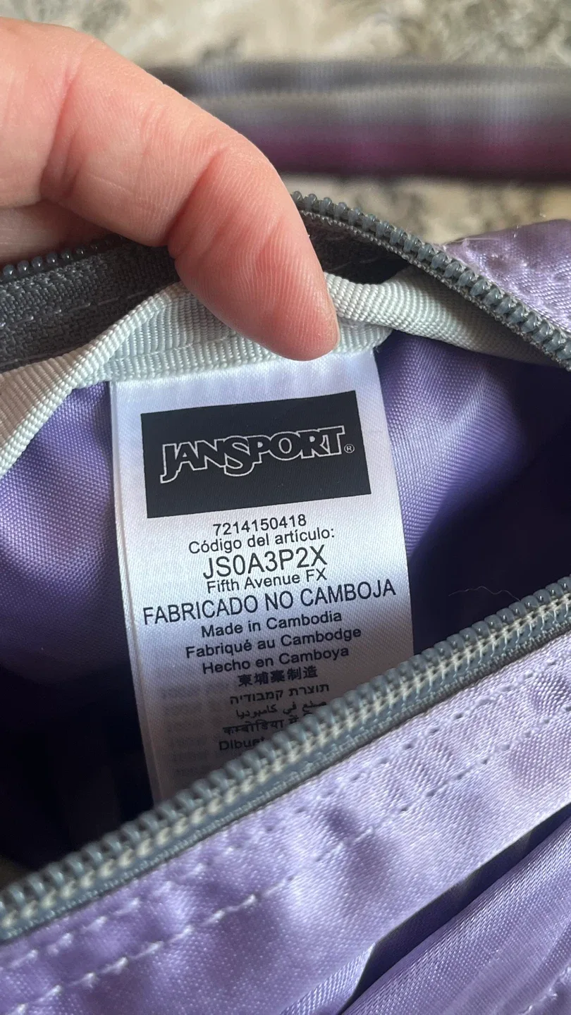 Jansport Fifth Avenue FX Purple Belt Bag image indicator(3)