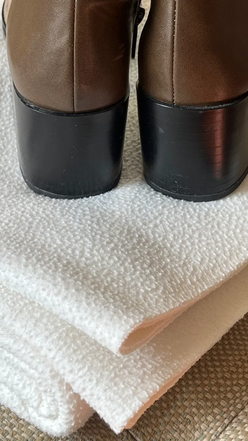 Circus by Sam Edelman Brown Suede Ankle Boots image indicator(8)