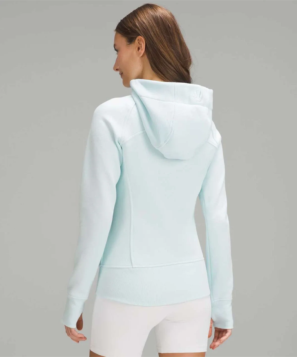 Lululemon Scuba Full Zip Hoodie, Light Blue image indicator(4)