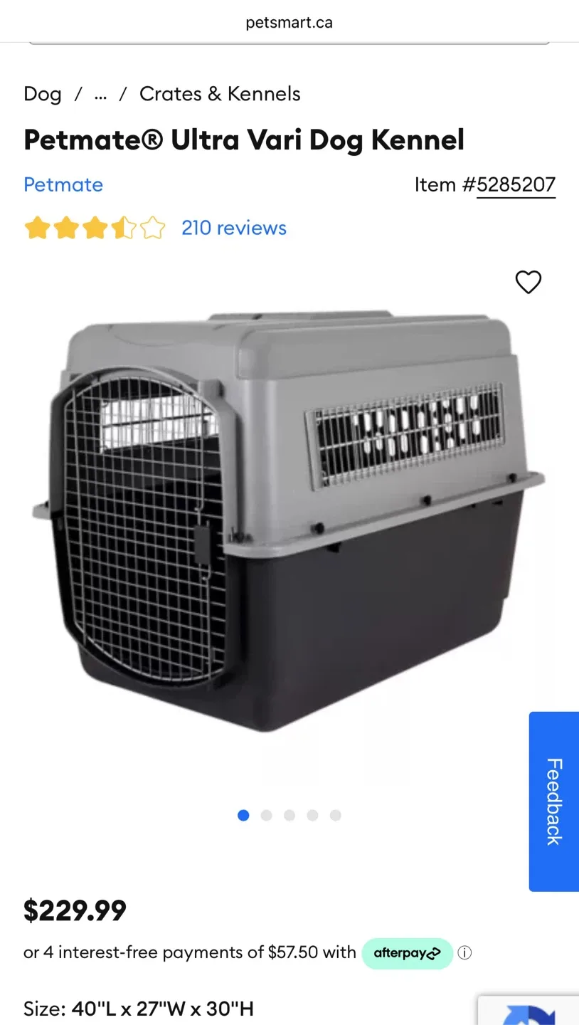 Petmate Ultra Vari Dog Kennel image indicator(4)