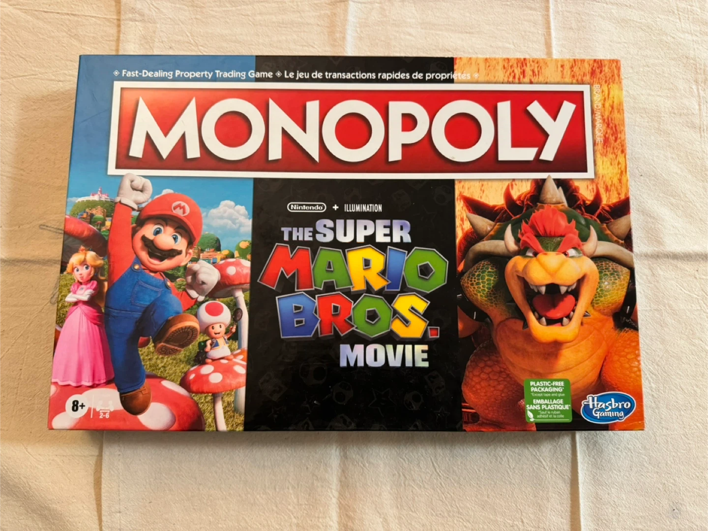 Monopoly: The Super Mario Bros. Movie Edition - New!