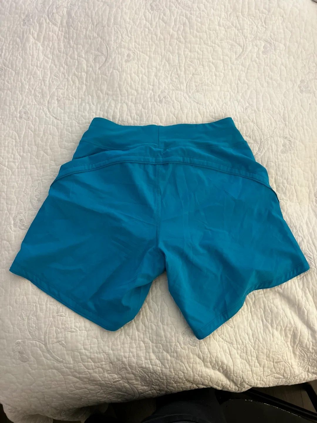 WILLIT Teal Blue Athletic Shorts - Size S image indicator(3)