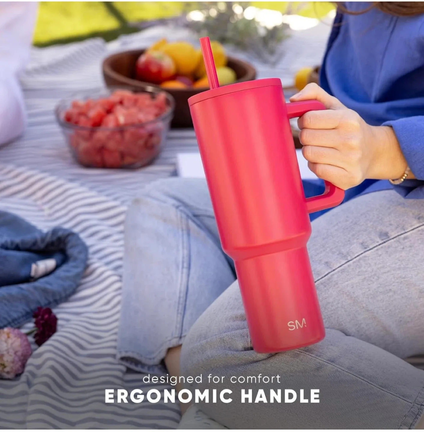 Simple Modern Lavender 40oz Trek Insulated Tumbler (No Box) image indicator(9)