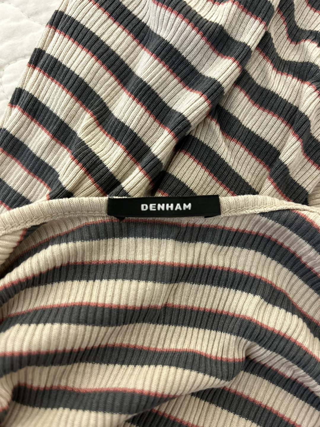 Denham Striped Dress Size- S/P - photo 3