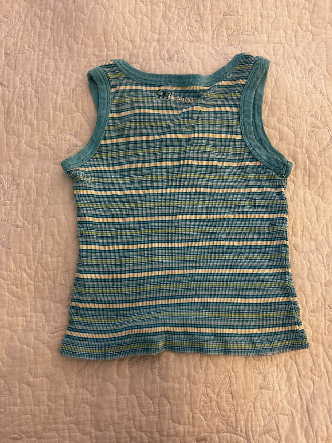 Lasenza Girl Blue Striped Tank Top Size M - photo 2