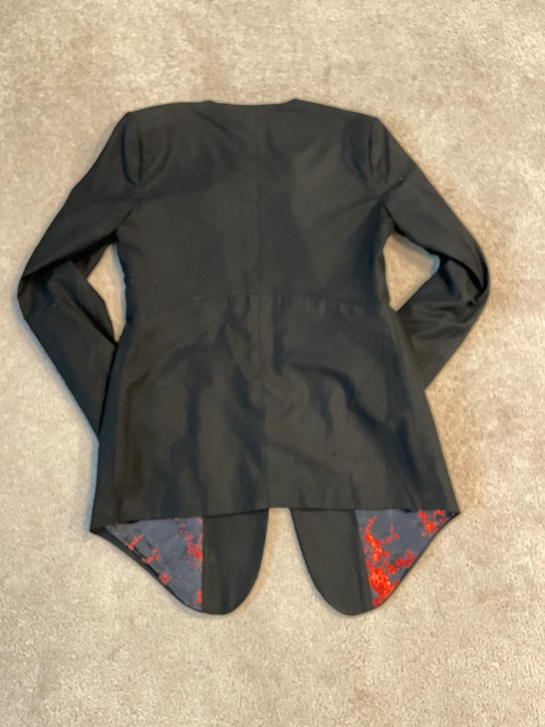 Black Tuxedo Style Blazer - Size Small - photo 5