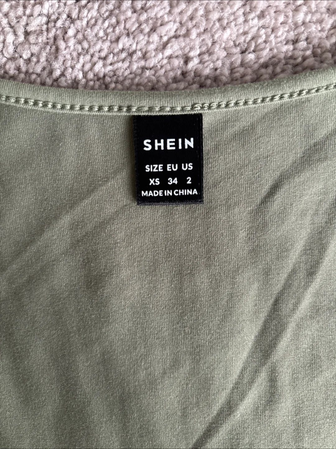 Shein XS Corset 3 pieces Tops - Olive, White, Floral image indicator(3)