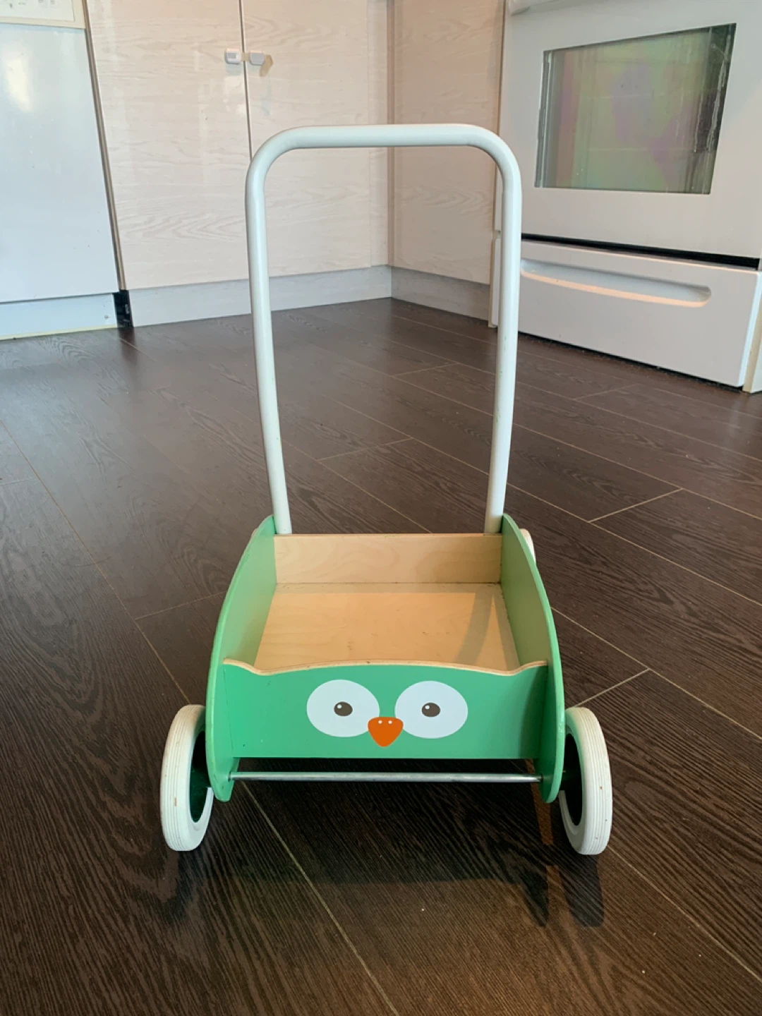Ikea Walk-Along Owl Push Toy - photo 2