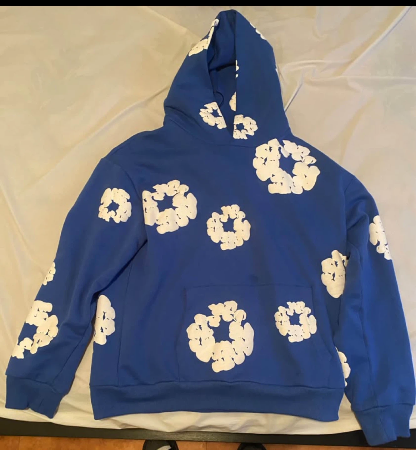 Online Ceramics Blue Floral Hoodie & Sweatpants Set