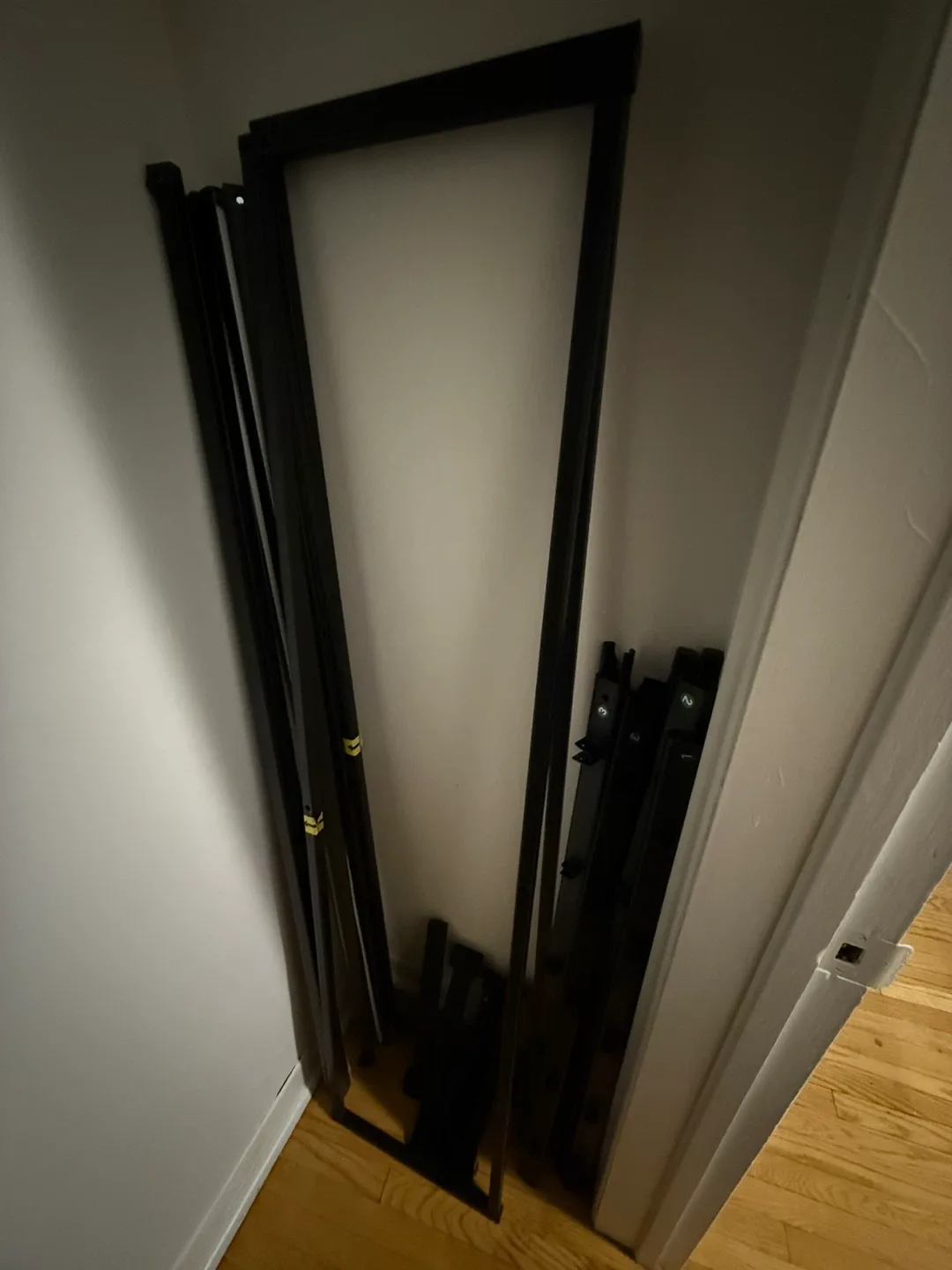 Metal Platform Bed Frame - Black Queen size image indicator(2)