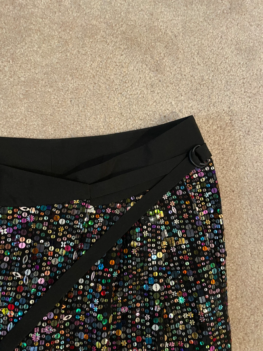 Rebecca Minkoff Sequin Dress Pants with Pockets - photo 5