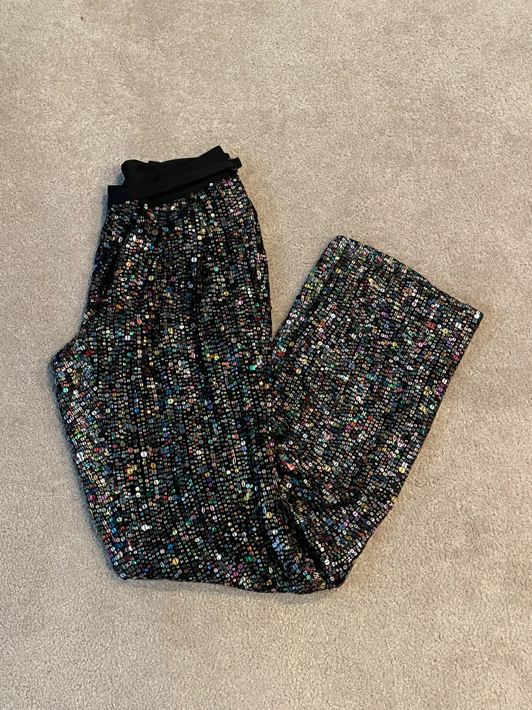 Rebecca Minkoff Sequin Dress Pants with Pockets