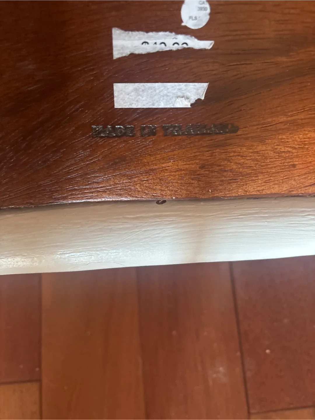 Wooden Two Step Decorative Stool - Brown image indicator(6)