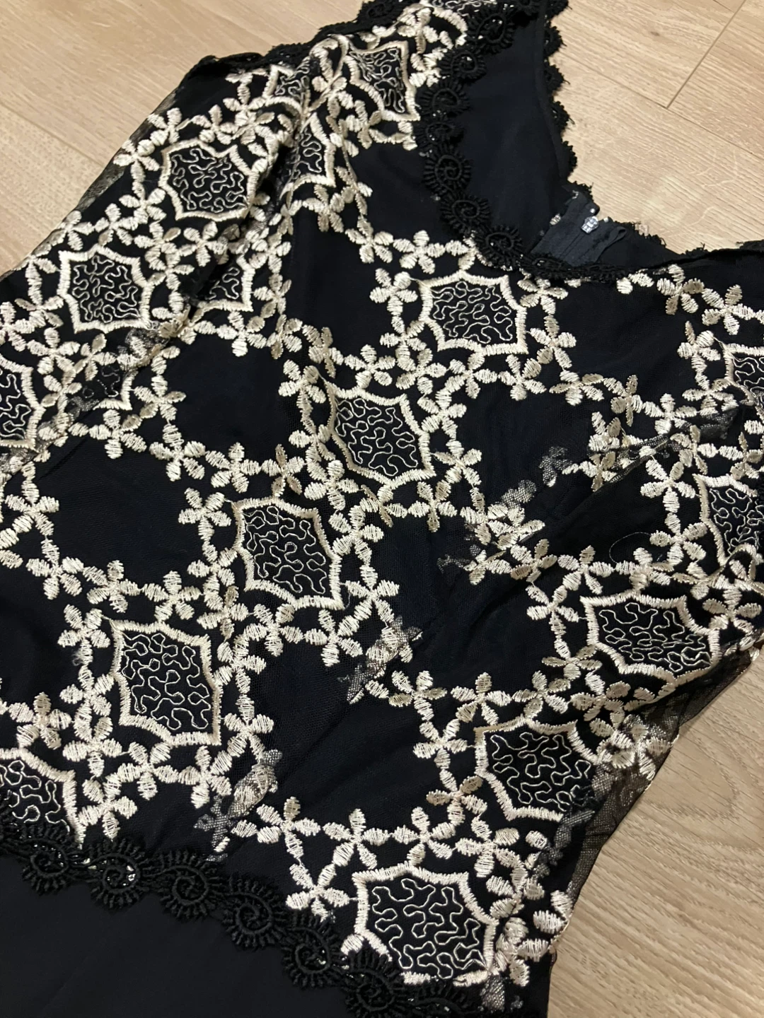 Dress event party gown black