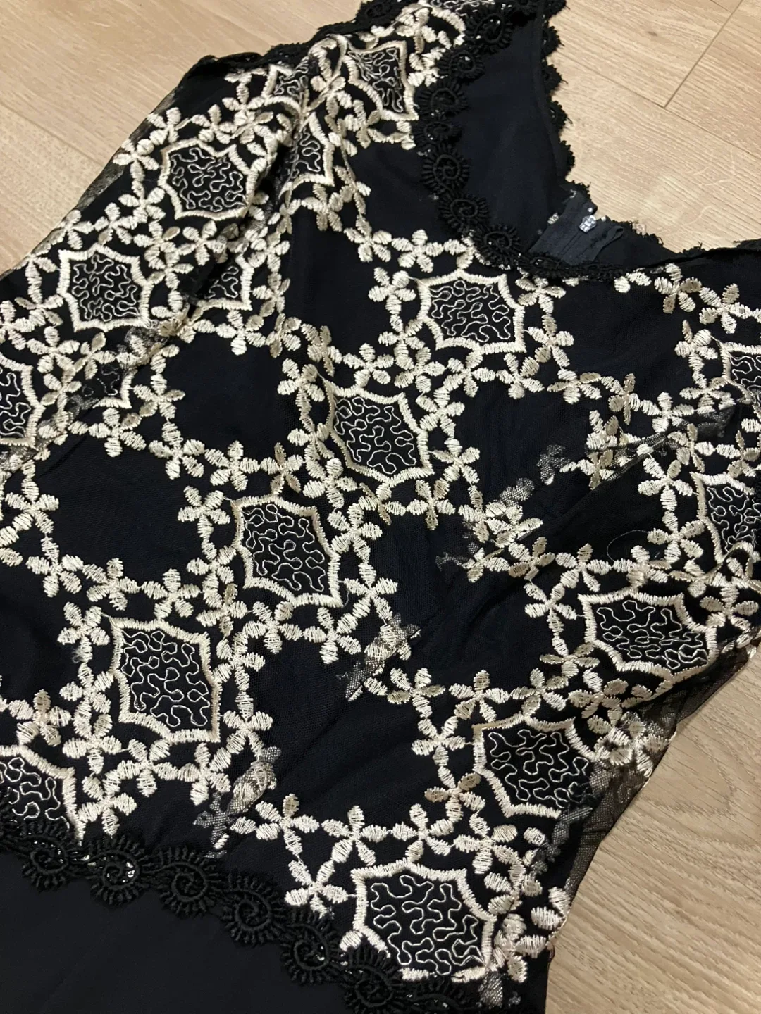 Dress event gown black image indicator(8)