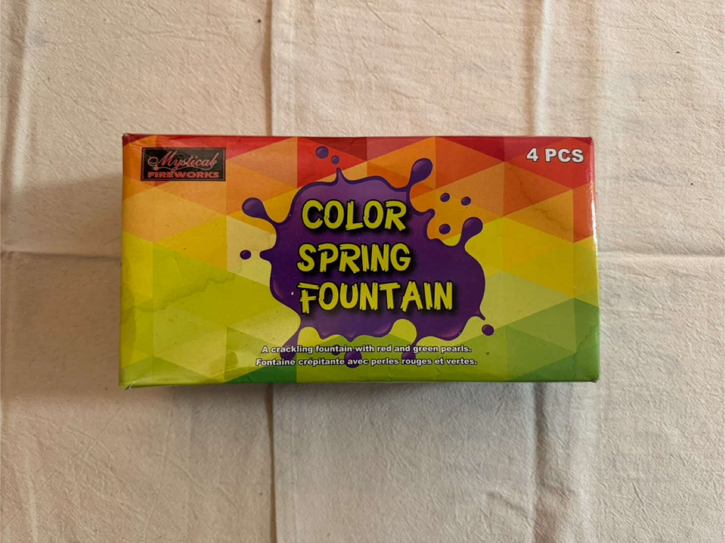 MYSTICAL SPRING FOUNTAIN: 4-PACK
