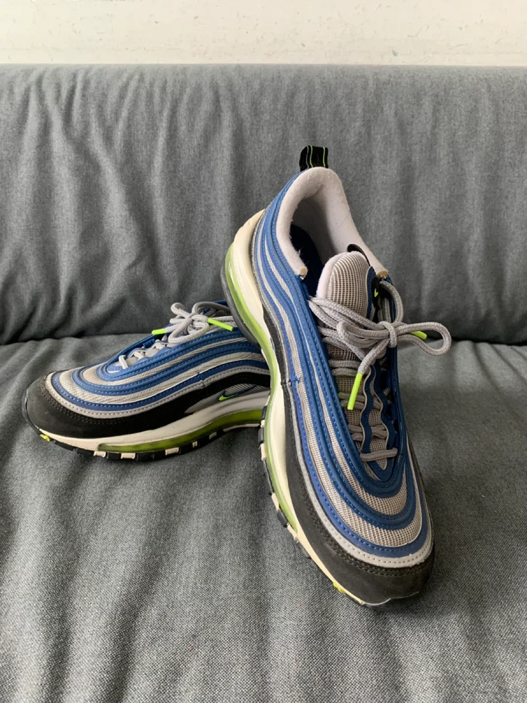Nike Air Max 97 Blue/Grey US 8.5 Women image indicator(2)