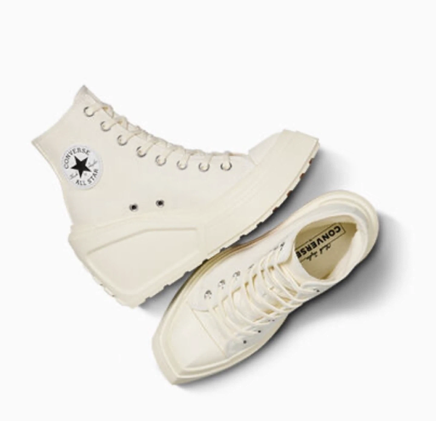 Converse Run Star Trainer Cream White Sneakers - photo 2