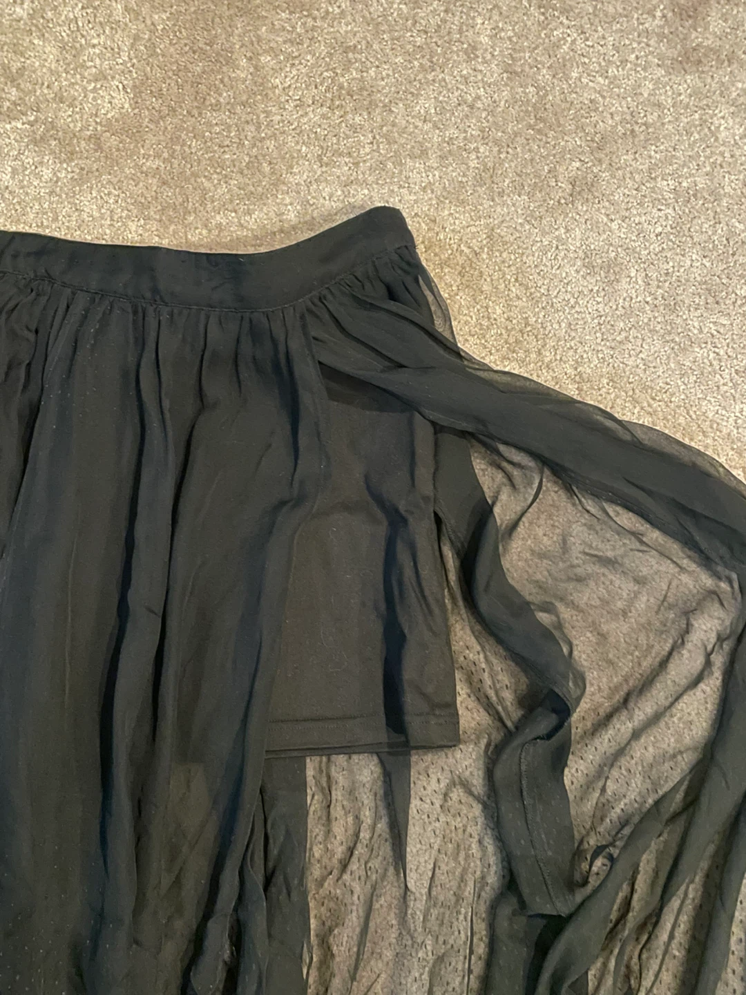 Maurie & Eve Black Flowy Skirt - Size 6 - photo 2