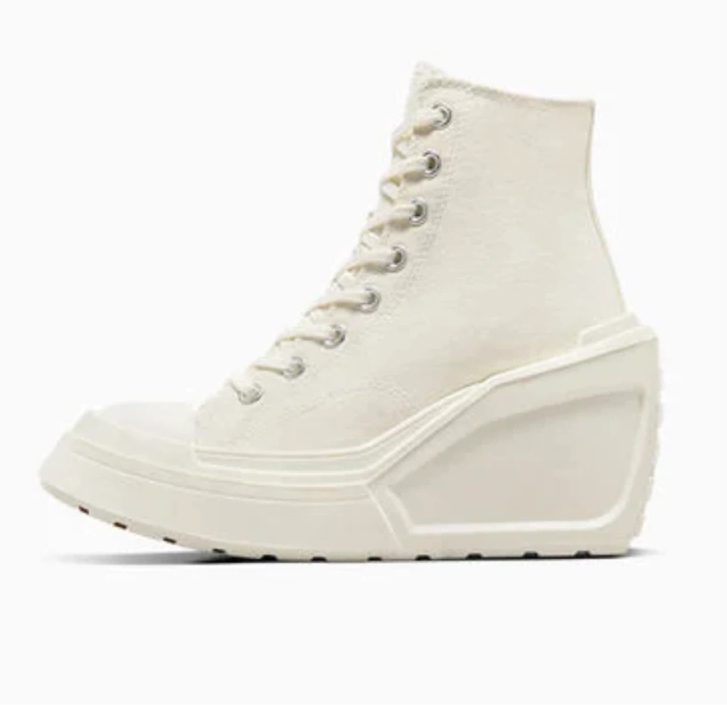 Converse Run Star Trainer Cream White Sneakers - photo 4