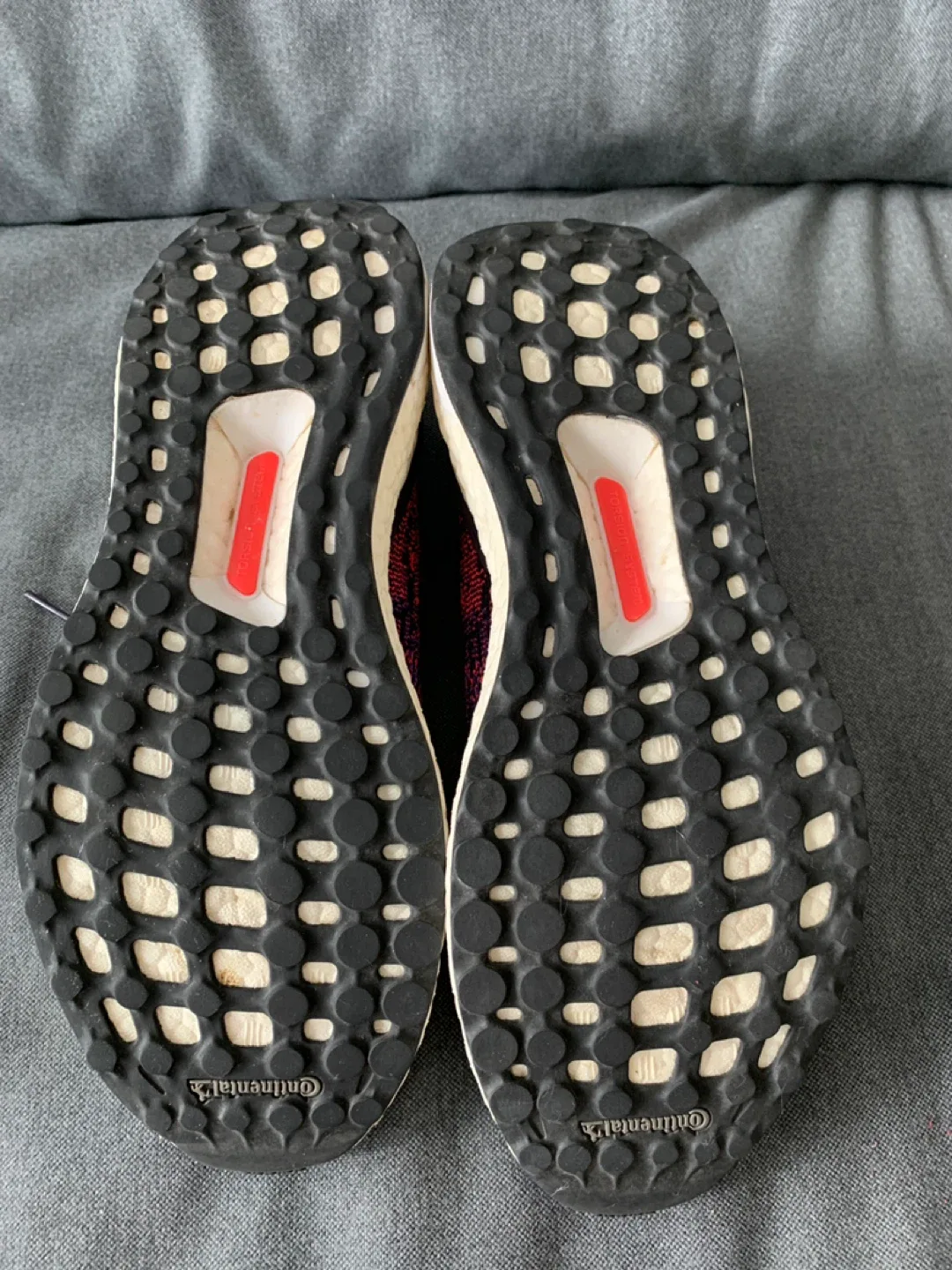 Adidas UltraBoost Laceless Purple/Red, US 7.5 image indicator(5)