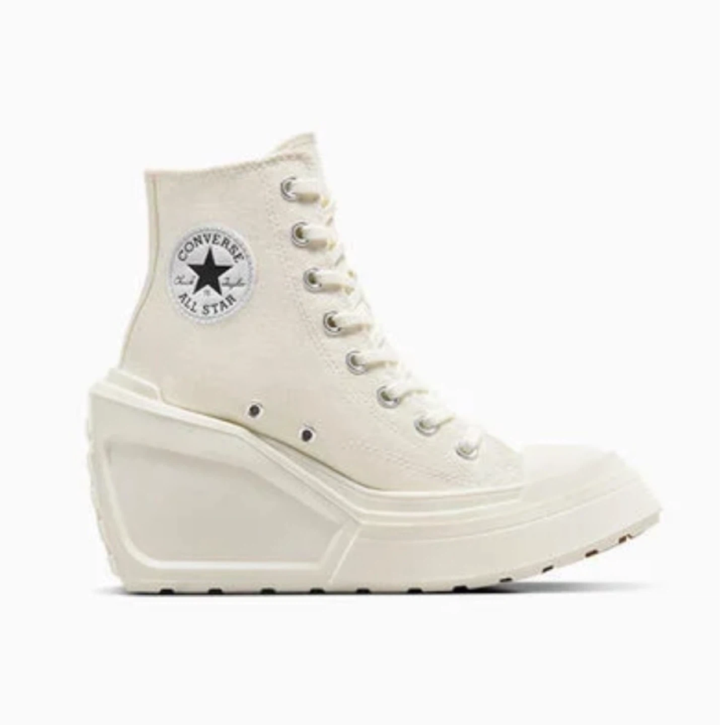 Converse Run Star Trainer Cream White Sneakers - photo 5