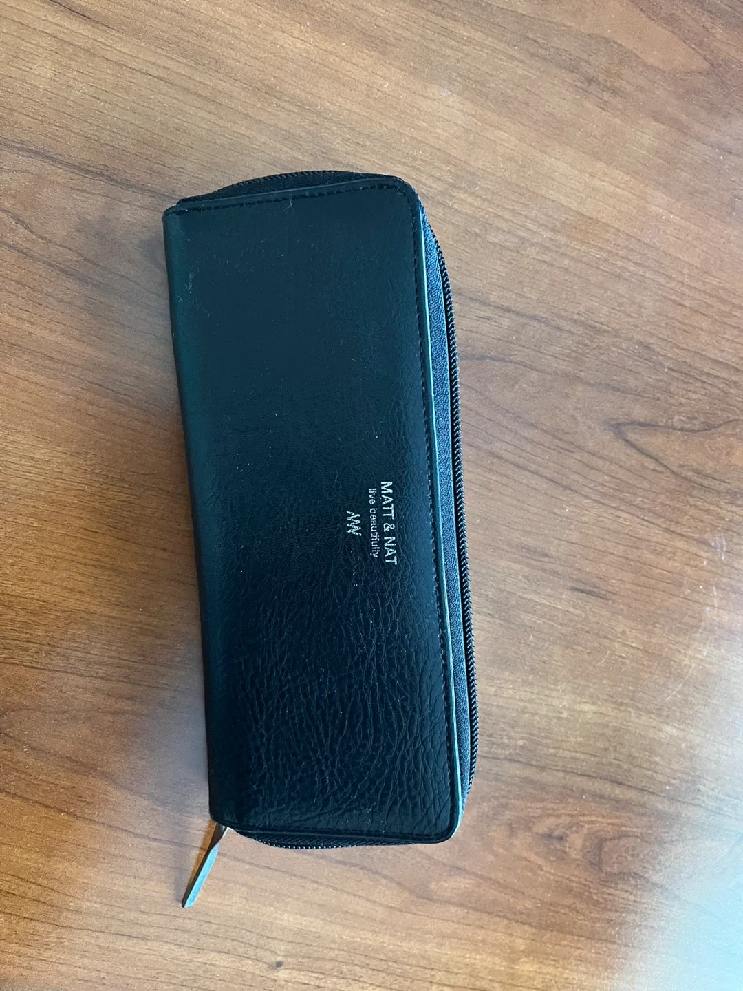 Matt & Nat Black Vegan Leather Wallet thumbnail