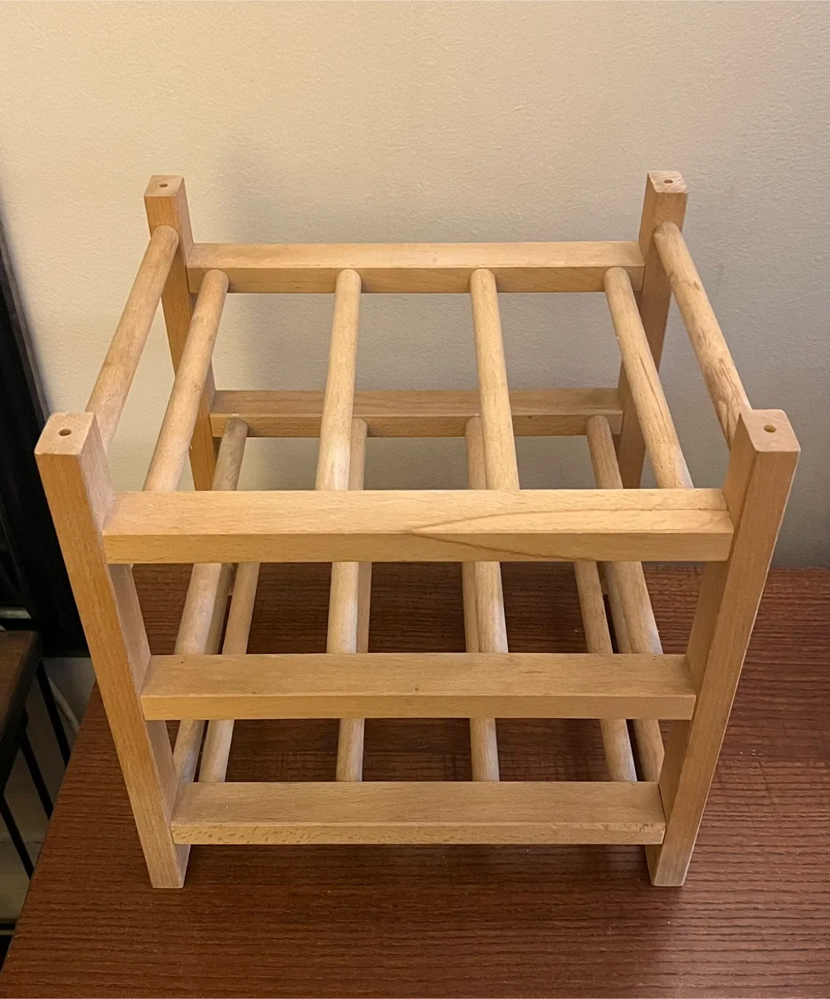 IKEA Hutten 9-Bottle Wine Rack  🥕 image indicator(6)