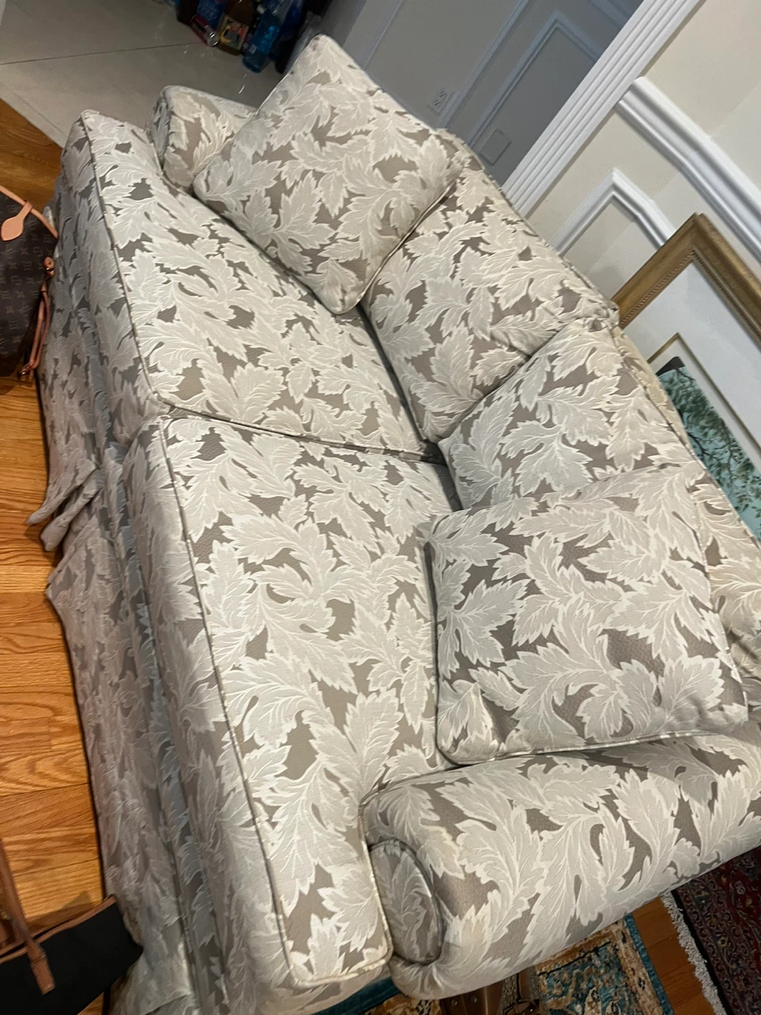 Floral Patterned Sofa