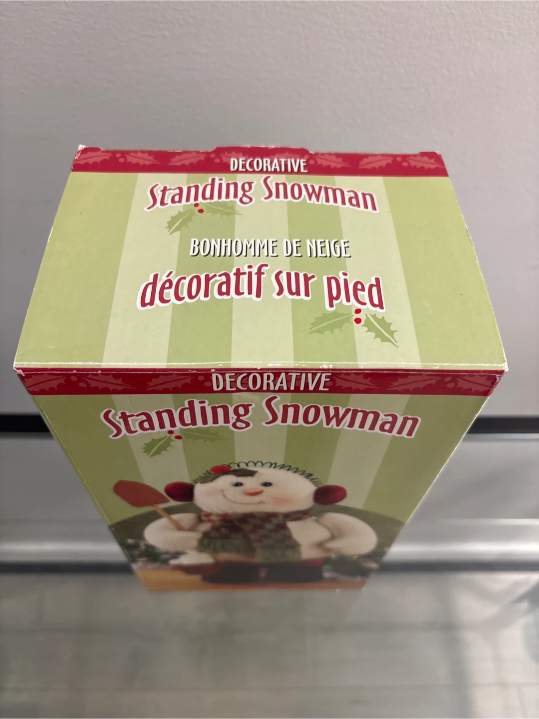 Decorative Standing Snowman 11 inches - photo 2