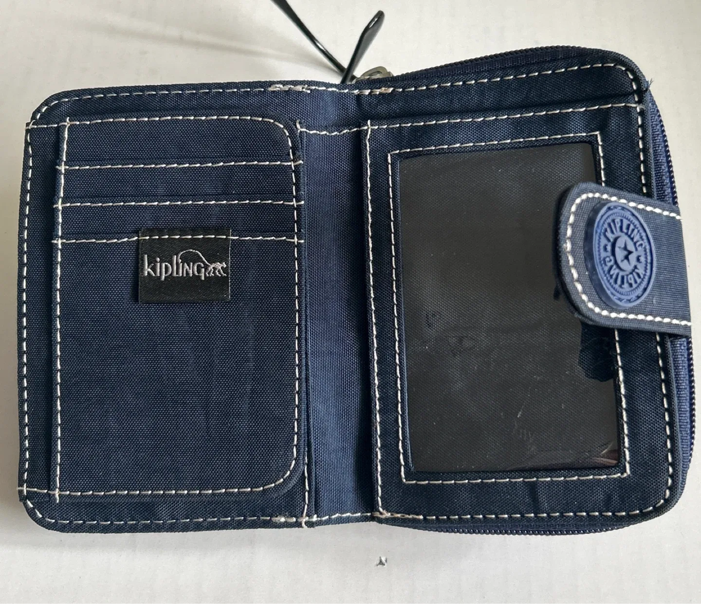 Kipling Navy Blue Wallet  - Brand New image indicator(6)