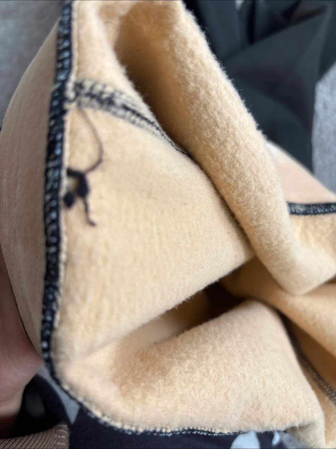 Black Thermal Lined Leggings, Size S/M image indicator(4)