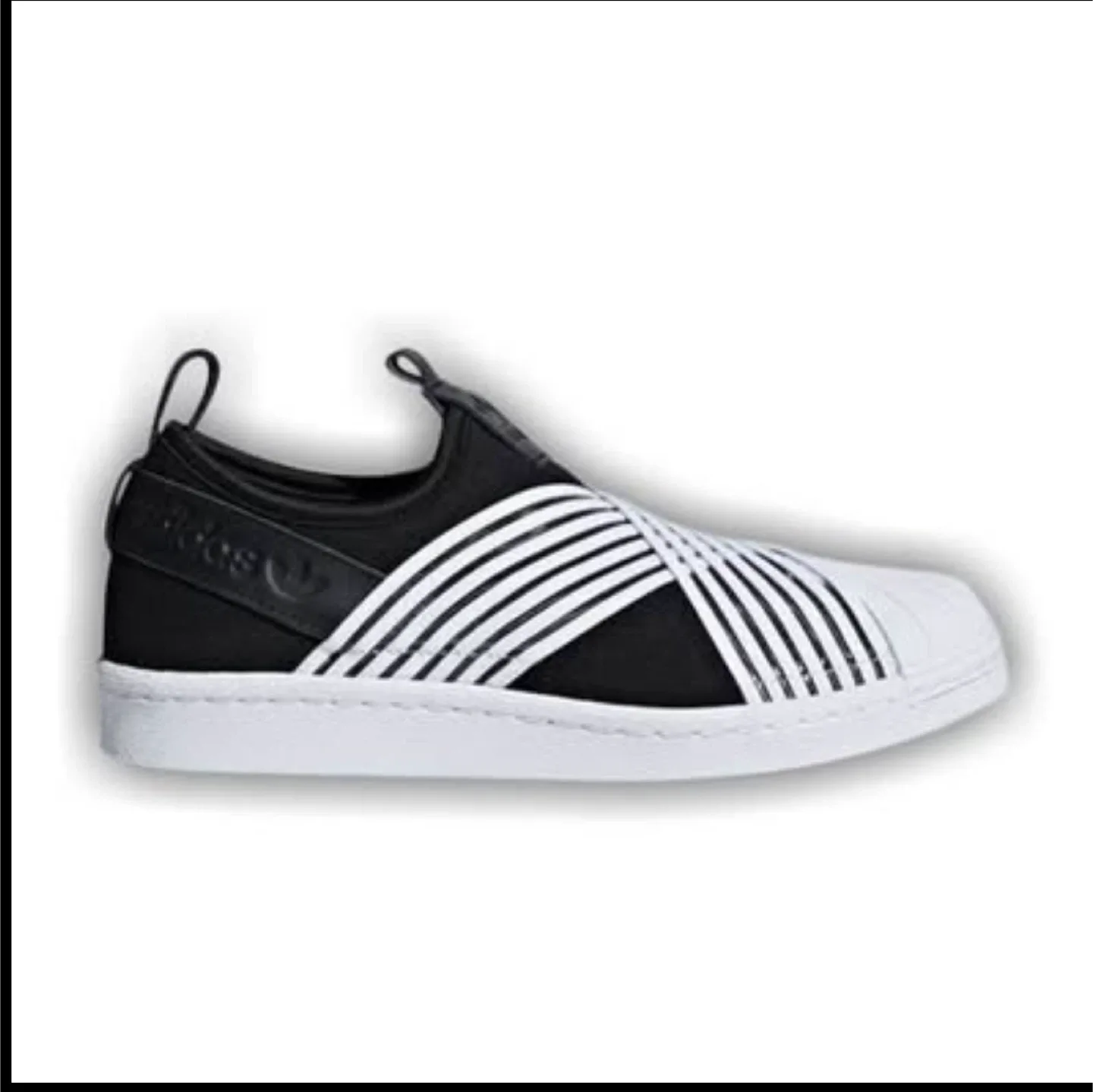 adidas women’s Superstar Slip On Core Black Footwear 7.5 thumbnail