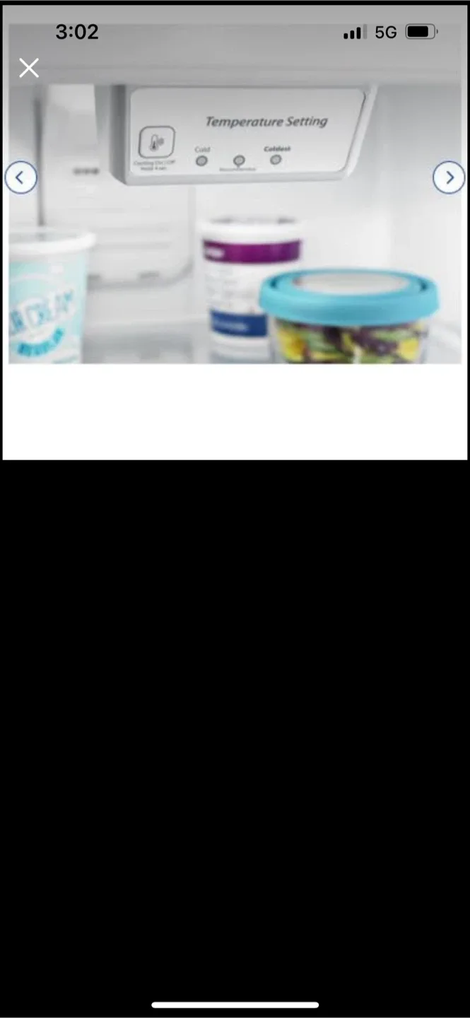 New Amana 30" 18.2 Cu. Ft. Top Freezer Refrigerator image indicator(5)