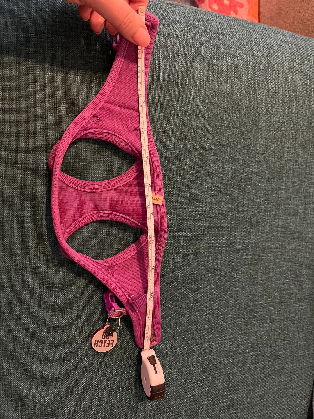 Purple Small Dog Harness— “So Fetch” tag. image indicator(5)