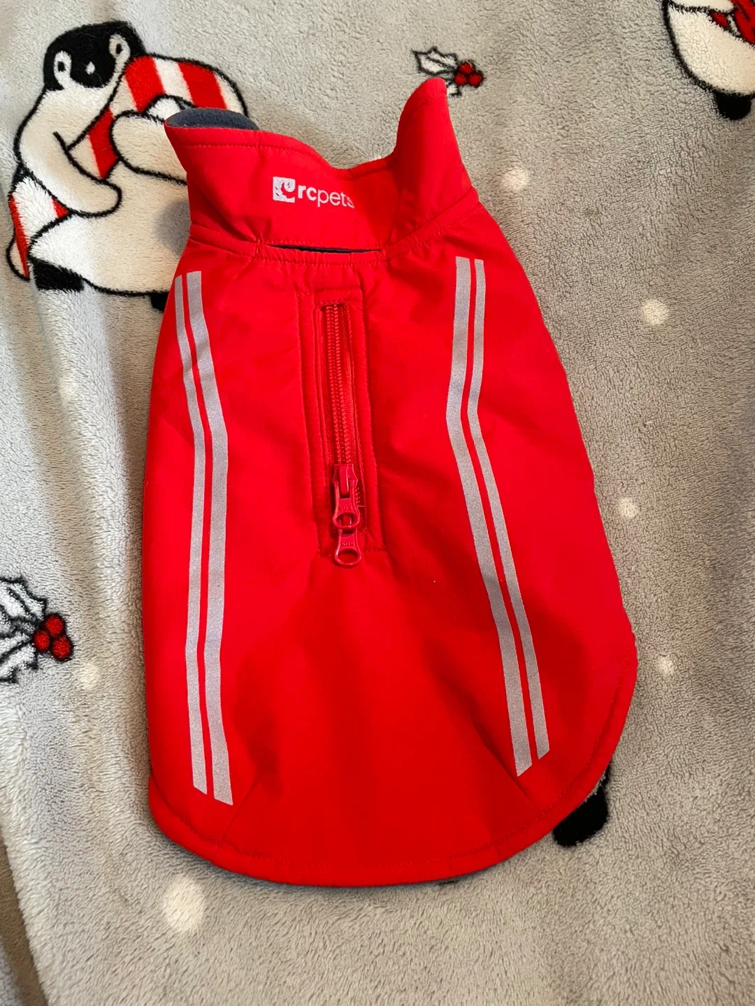 10” (5-8lbs) RC Pets Red Dog Jacket thumbnail