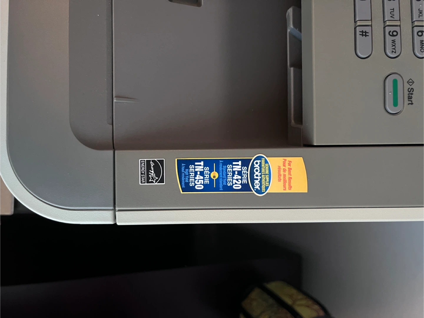 Brother MFC-7240 Fax/Printer/Copier - photo 2