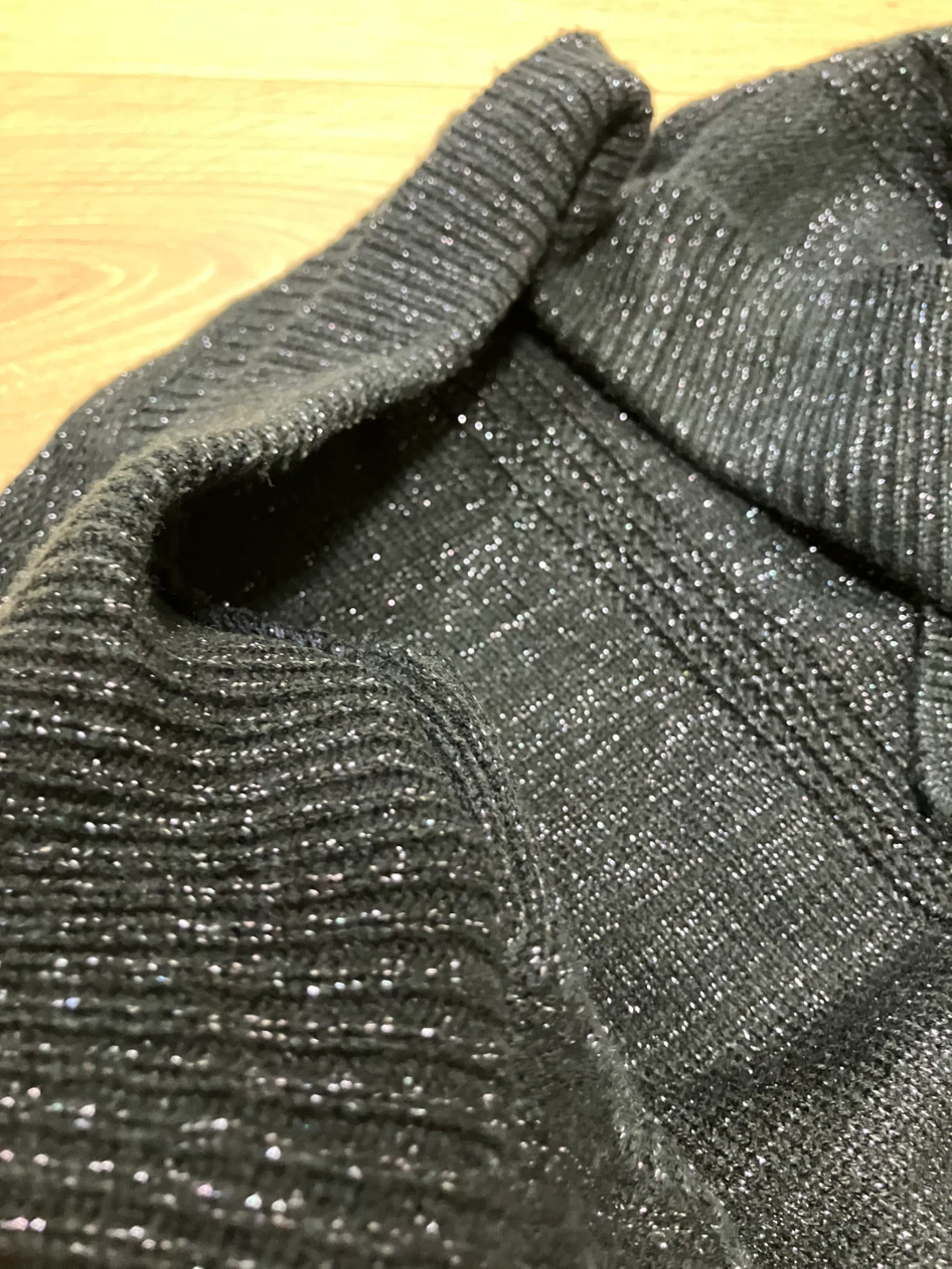 Cardigan black long/medium length top garage sale
