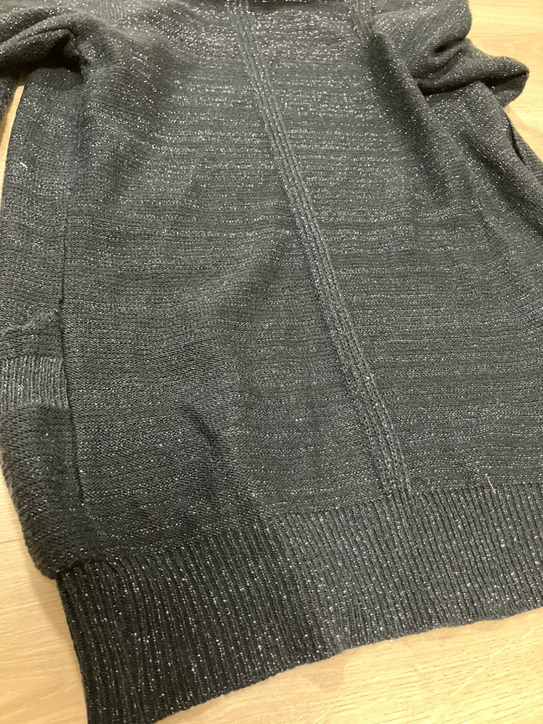 Cardigan black long/medium length top garage sale - photo 2