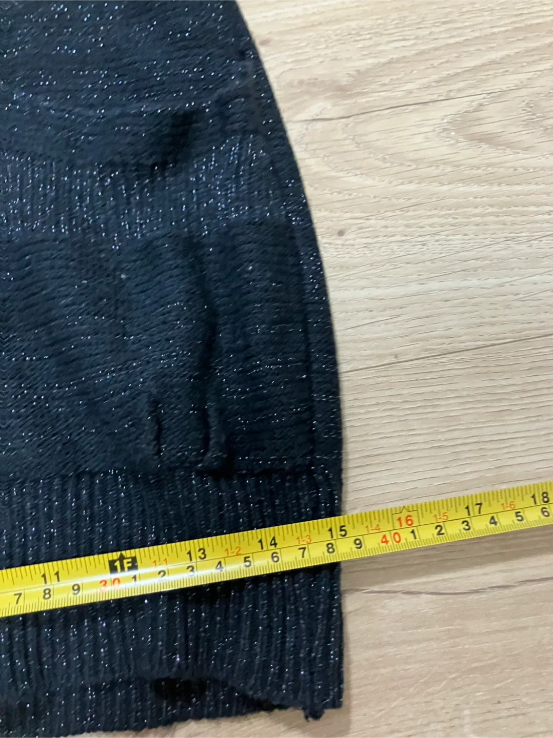 Cardigan black long/medium length top image indicator(7)
